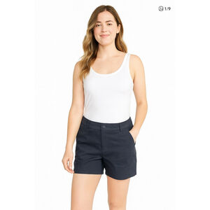 Women's Old Navy Dark Grey Chino Shorts Size S